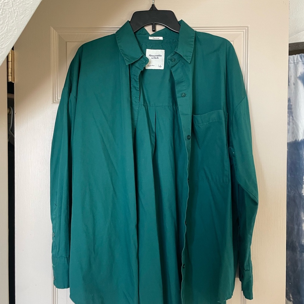 Abercrombie Oversized Poplin Shirt
